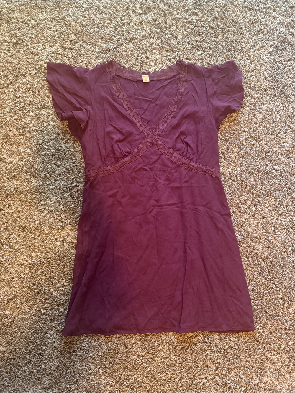 Old navy berry lace dress